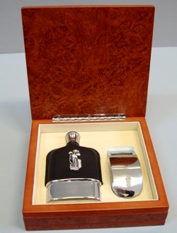 винный набор: фляга, открывалка - подарок мужчине