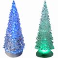 Прикольная новогодняя елка с разноцветными светодиодами - корпоративные подарки