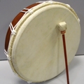 Бубен кожа этнический музыкальный инструмент