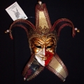 Текстурированная венецианская маска