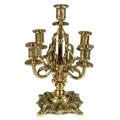 бронзовый канделябр на 5 свечей