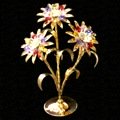 статуэтка чветок кристалы Swarovski