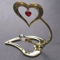 Фигурка сердце кристалы Swarovski